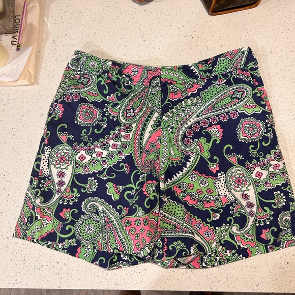 Lilly Pulitzer Paisley Print Shorts - Picture 1 of 4